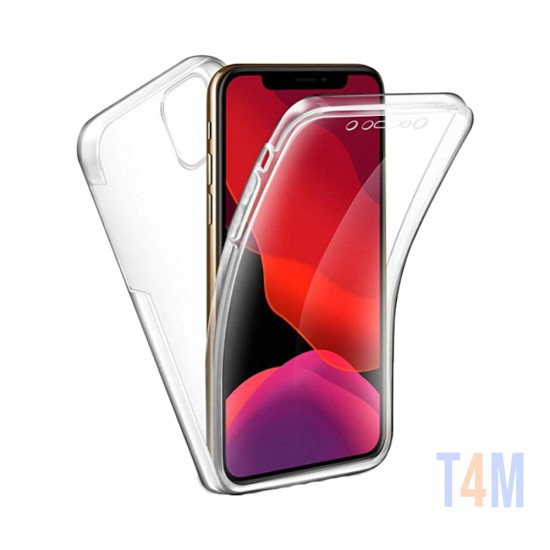 Funda de Silicona 360º para Apple iPhone 11 Pro Transparente